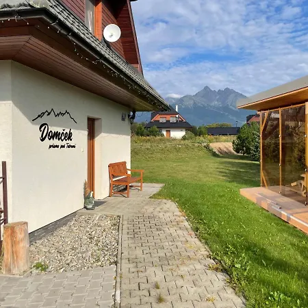 Domcek & Sauna Garden Stará Lesná