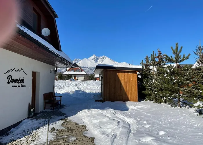 بيت للعطل Domcek & Sauna Garden Stará Lesná