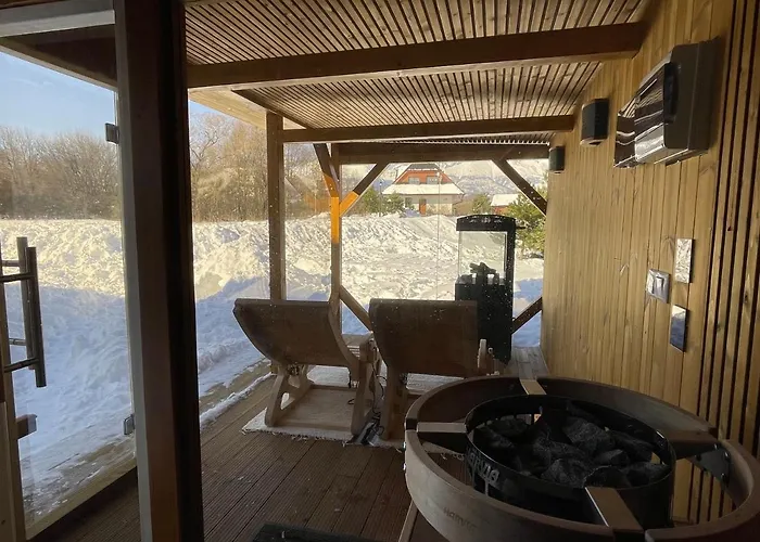 بيت للعطل Domcek & Sauna Garden *